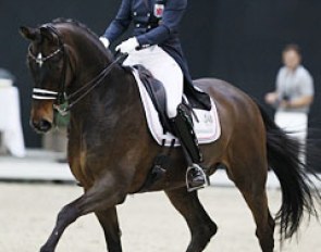 Luxembourg's Alexandra Hidien on Don William (by Don Frederico x Lauries Crusador xx)