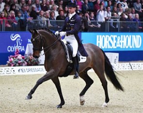 Patrik Kittel and the Oatley family's Delaunay win the 2017 CDI-W London World Cup qualifier