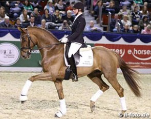 Kathrin Sudholter on Baron (by Benicio x Sir Donnerhall)