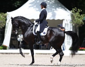 Adrienne Lyle and Salvino at the 2017 CDIO Rotterdam :: Photo © Astrid Appels