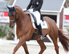 A small Swedish delegation travelled to Belgium to compete: This is Sofie Andersson on CSI