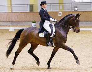 Belinde Weinbauer and Ferrero Küsschen at the 2017 CDI Stadl Paura :: Photo © Stefan Seiberl