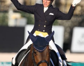 Olivia Lagoy-Weltz pleased with her ride on Rassing's Lonoir