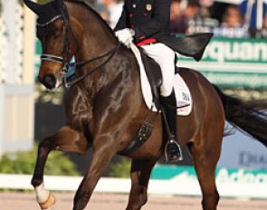 Steffen Peters and Rosamunde at the 2017 CDI Wellington :: Photo © Astrid Appels