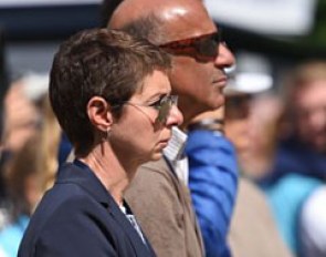 German team trainers Monica Theodorescu and Jonny Hilberath