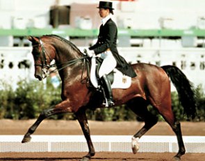 Nicole Uphoff and Rembrandt at the 1988 Olympic Games in Seoul