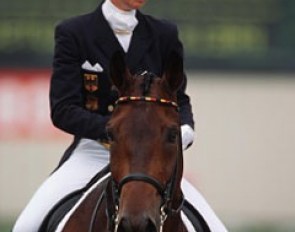 Nicole Uphoff and Rembrandt at the 1996 Olympic Games in Atlanta