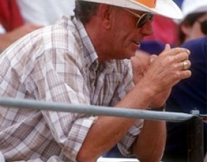 Anky's father Wim van Grunsven at the 1996 Olympic Games