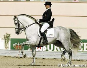 Ignacio Rambla and Evento at the 1998 World Equestrian Games :: Photo © Dirk Caremans