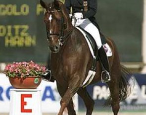 Isabell Werth and Gigolo at the 1998 World Equestrian Games :: Photo © Dirk Caremans