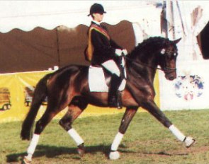 Julia Katharina von Platen with Keep Cool at the 1999 Bundeschampionate