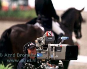 The media at work at the 1999 European Championships :: Photo © Arnd Bronkhorst