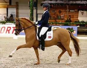International FEI Dressage team pony Ciske