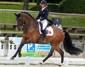 Ramia Lox (by Romanov) at the 2013 European Junior Riders Championships