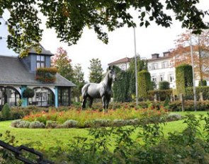 Gestut Schafhof in Kronberg is one of the most beautiful dressage facilities in Europe