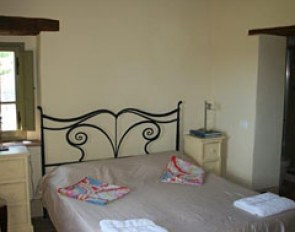 One of five bedrooms