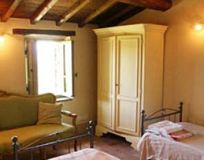 One of five bedrooms