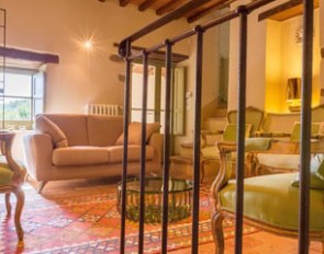 Mezzanine with tv and internet hook-up