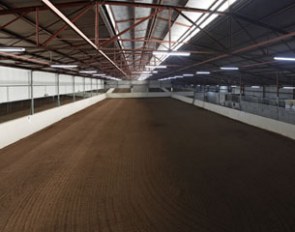 The indoor arena