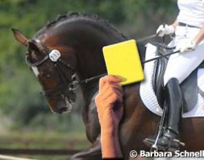 Yellow cards to be distributed against bad riding??