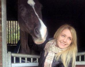 Piaffe's Abby Newell catching up with Valegro and Charlotte