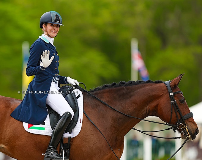 Diana al Shaer and Unazalee de Massa at the 2023 CDIO Compiegne :: Photo © Astrid Appels
