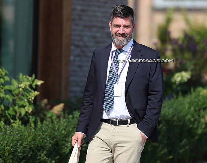 Hans-Christian Matthiesen at the 2025 European Championships in Crozet :: Photo © Astrid Appels