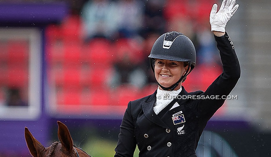 Melissa Galloway at the 2022 World Championships in Herning :: Photo © Astrid Appels