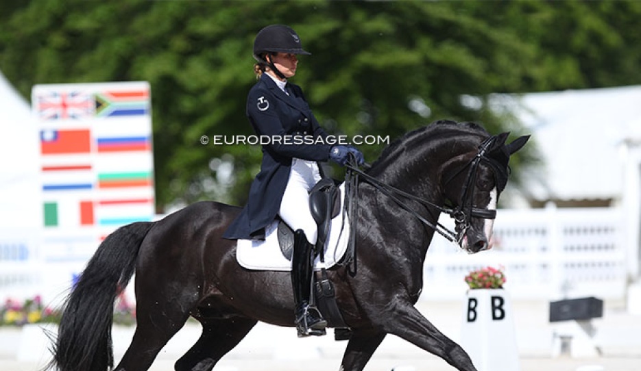 Maria Klementieva on Doctor Wendell MF at the 2021 CDIO Compiegne :: Photo © Astrid Appels