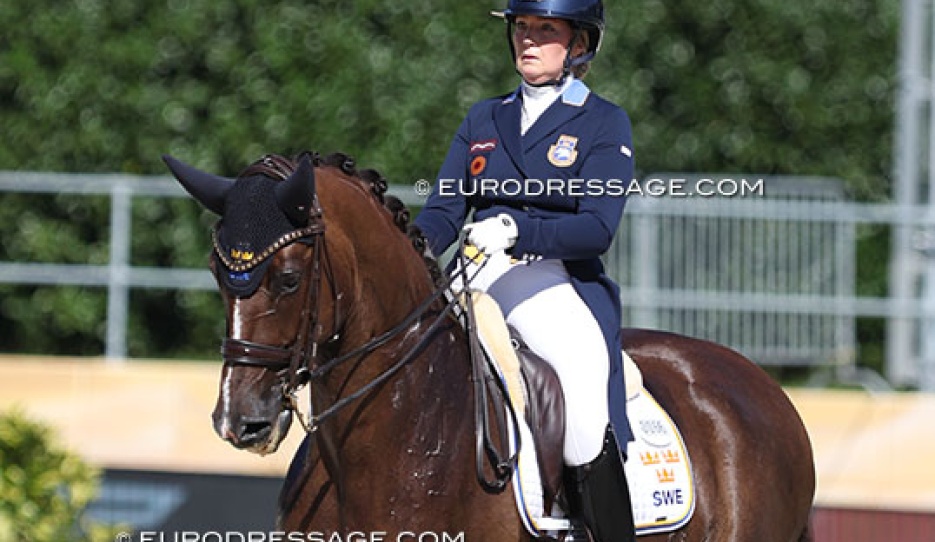 Johanna Due Boje and Mazy Klovenhoj at the 2023 European Championships in Riesenbeck :: Photo © Astrid Appels