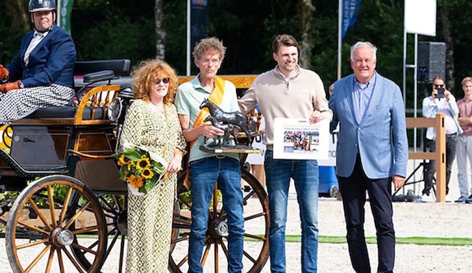 Albert van Dijk honoured as KWPN Dressage Breeder of the Year 2024 :: Photo © Digishots