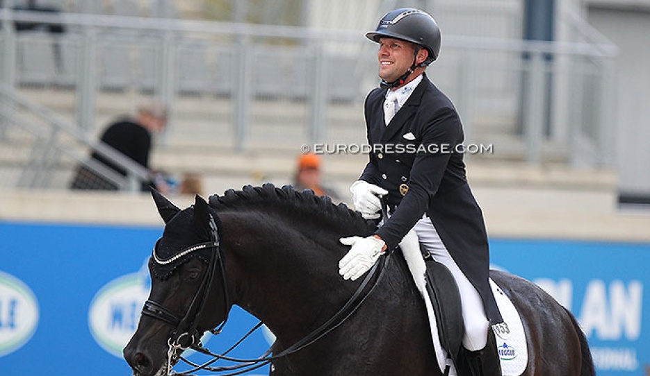 Mattias Bouten at the 2021 CDIO Aachen :: Photo © Astrid Appels