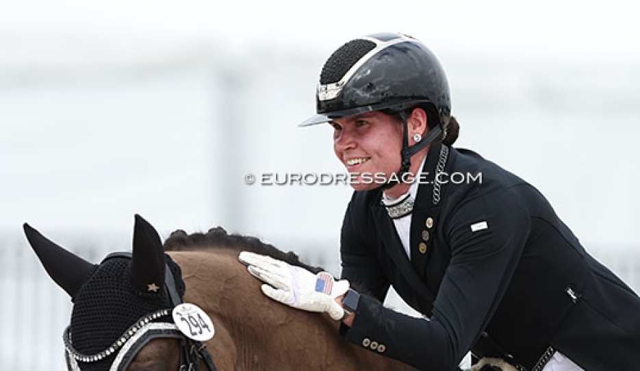 Callie O’Connell on Eaton H at the 2024 CDN Wellington :: Photo © Astrid Appels