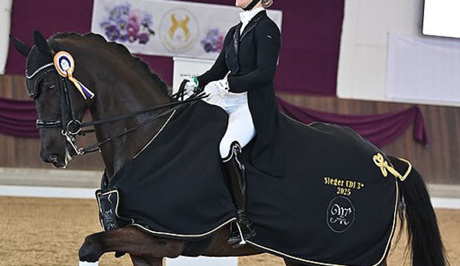 Leonie Krull and All We Need win the 3* big tour at the 2025 CDI Gössendorf :: Photo © István Lehoczky 