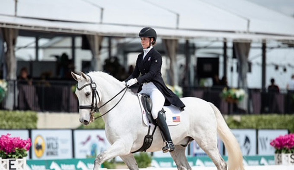 Sophia Schults on Conocido HGF at the 2025 CDI Wellington :: Photos © Lily Forado