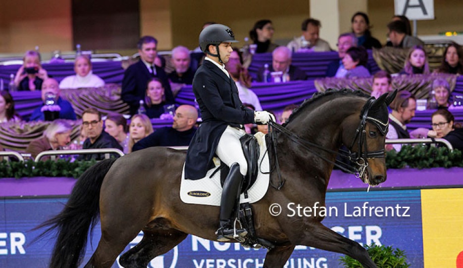 Manuel Dominguez Bernal and Escamillo at the 2023 Nurnberger Burgpokal Final :: Photo © Stefan Lafrentz