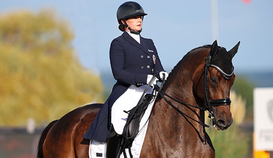 Diana Porsche and Douglas at the 2023 CDI Hagen :: Photo © Astrid Appels