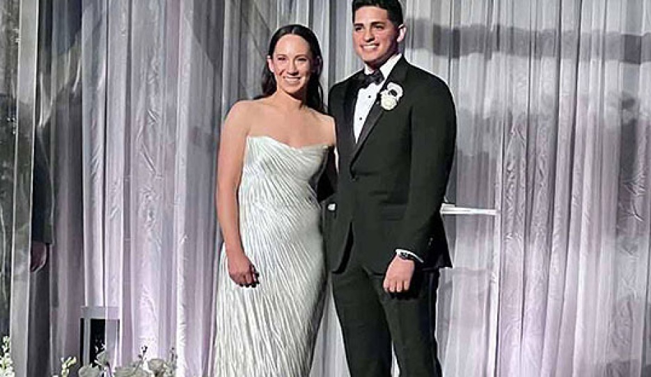 Hope Cooper and Robert Celado got married