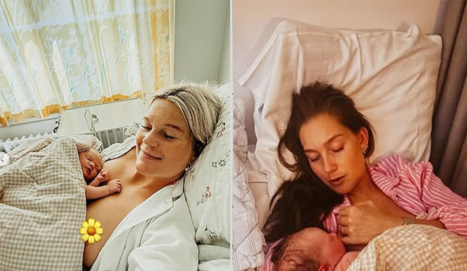 Rasmine Laudrup and Cathrine Dufour welcomed their first child, Palma Laudrup-Dufour :: Photo © private