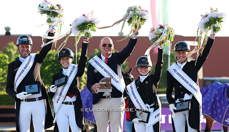 Belgium wins the FEI Nations Cup leg at the 2025 CDIO Lier :: Photos © Astrid Appels