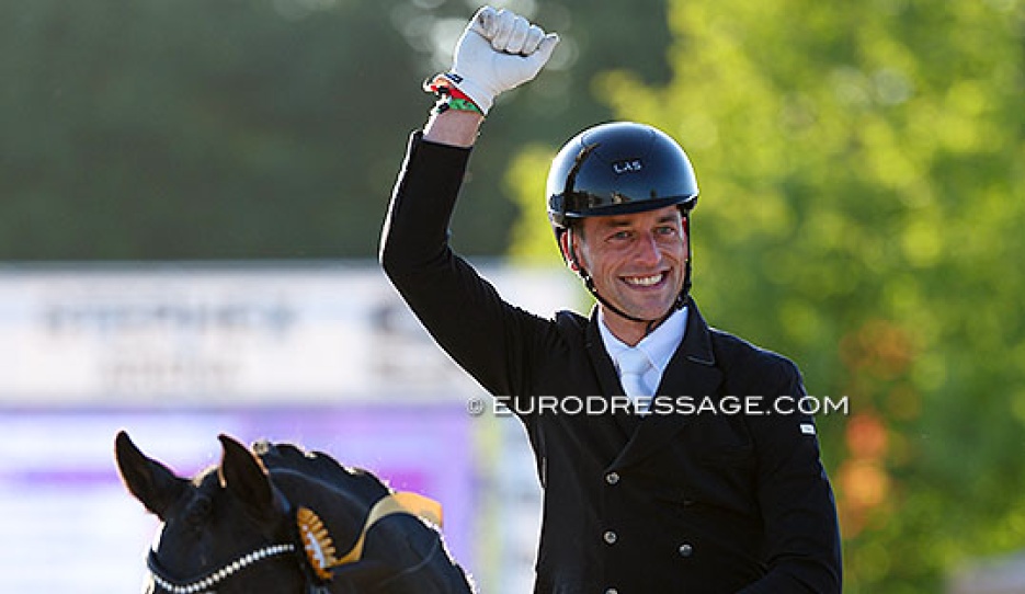 A double win for Justin Verboomen and Zonik Plus at the 2025 CDIO Lier :: Photos © Astrid Appels