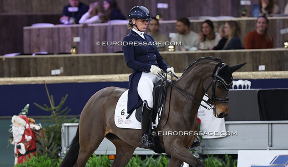 Katrien Verreet on Souza in the BWP exhibit session during the 2024 CDI-W Mechelen :: Photo © Astrid Appels