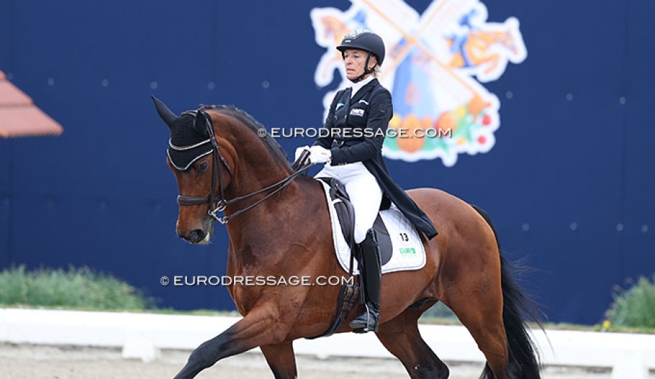 Ingrid Klimke and Vayron at the 2025 CDI Hagen :: Photo © Astrid Appels