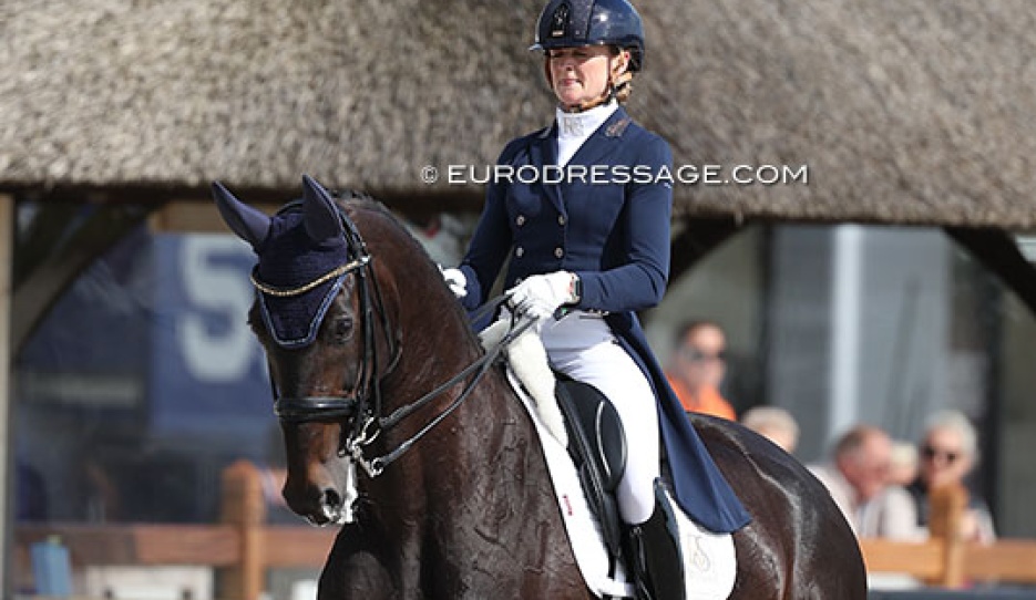 Marieke van der Putten and Zantana at the 2025 CDIO Lier :: Photo © Astrid Appels
