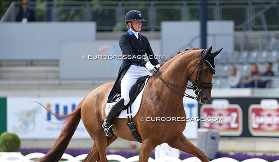 Nanna Skodborg Merrald and Blue Hors Znickers at the 2024 CDIO Aachen :: Photo © Astrid Appels