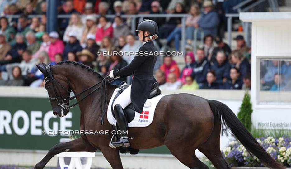 Rikke Dupont and Grand Galiano at the 2025 CDIO Aachen :: Photo © Astrid Appels