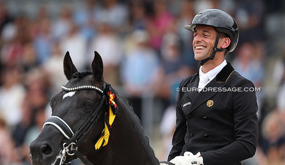 Justin Verboomen and Zonik Plus break the glass ceiling as they win the Grand Prix Special 5* at the 2025 CDIO Aachen :: Photos © Astrid Appels