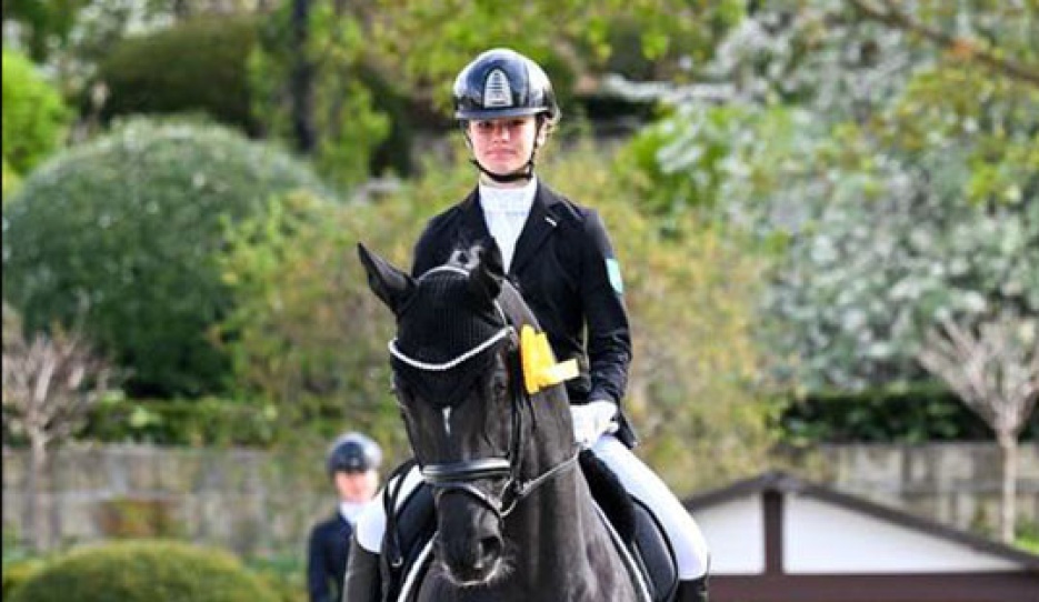 Greta Röwe and Kalimero at the Preis der Besten qualifier in Kronberg :: Photo © Mirka Nilkens