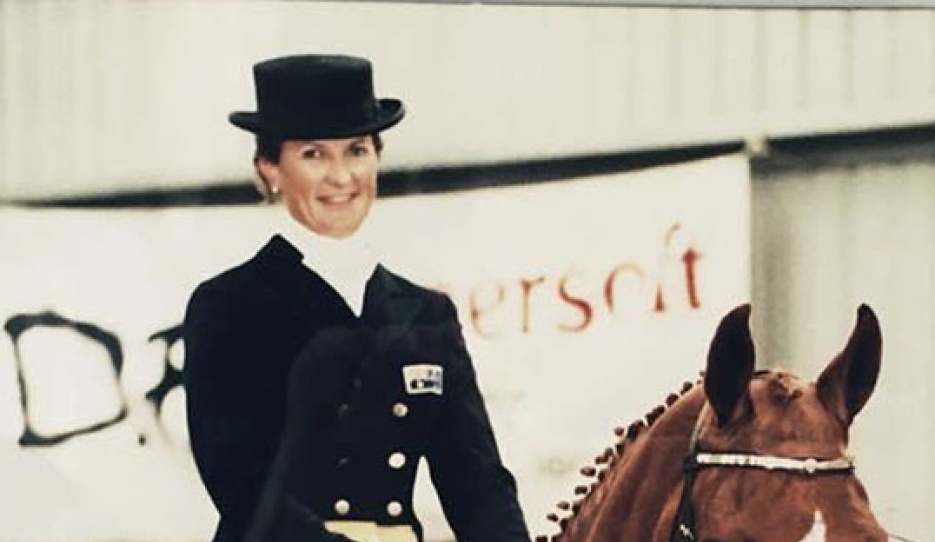 Glennis Barrey on her Trakehner mare Saffron 