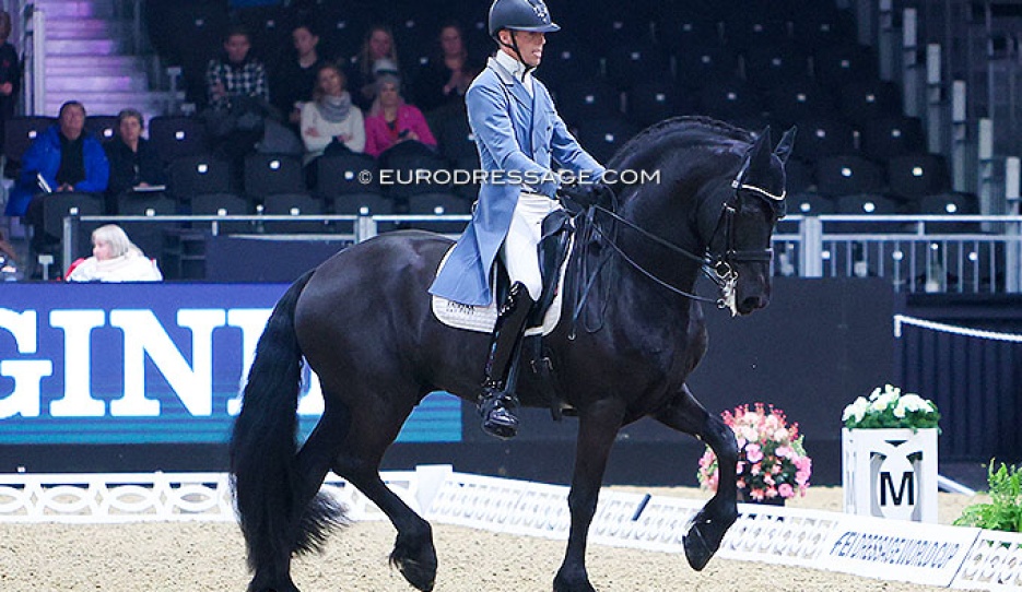 Marc Peter Spahn and Elias at the 2022 CDI-W London :: Photo © Astrid Appels